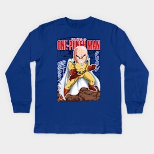 ONE PUNCHED MAN Kids Long Sleeve T-Shirt